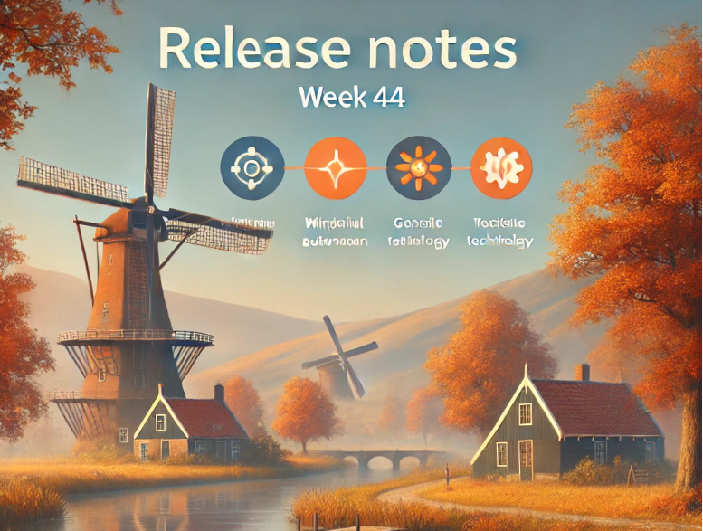 Week 44 release notities