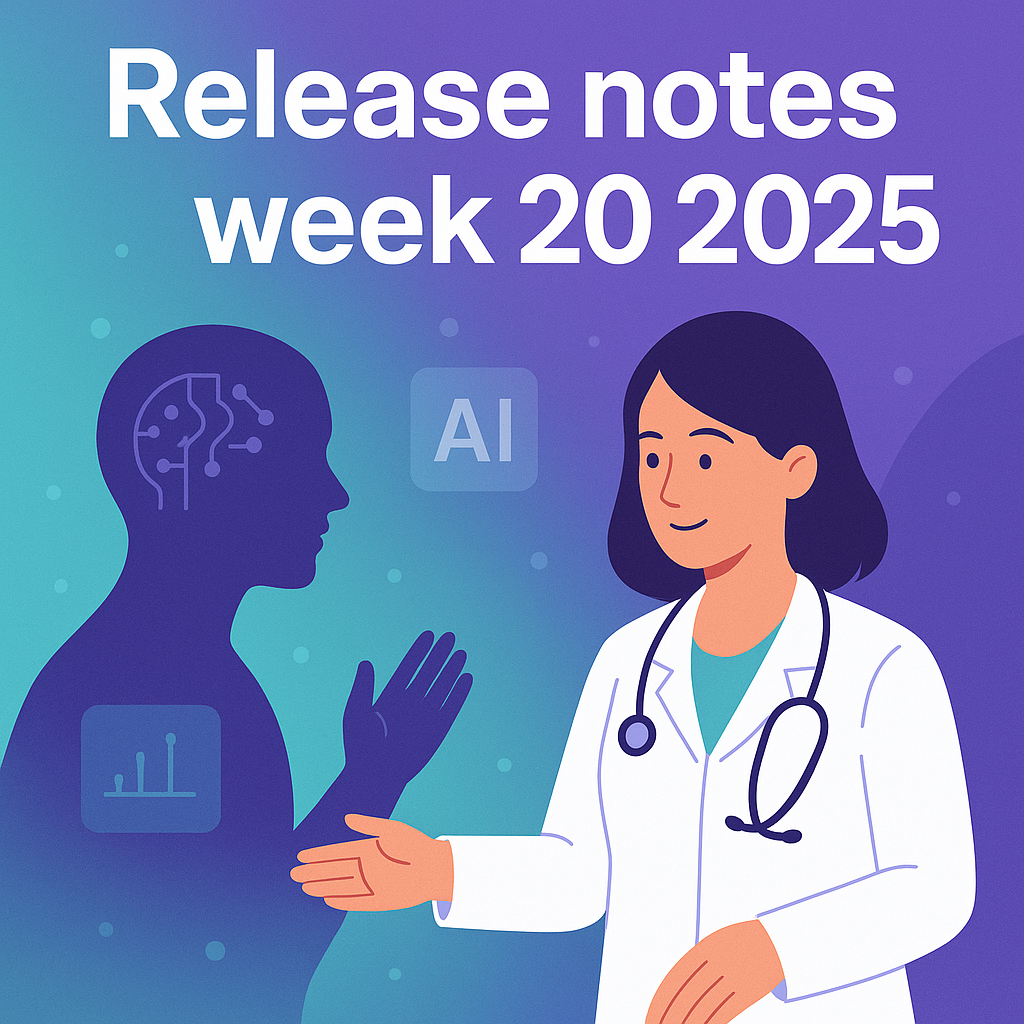 Release notes week 20 2025